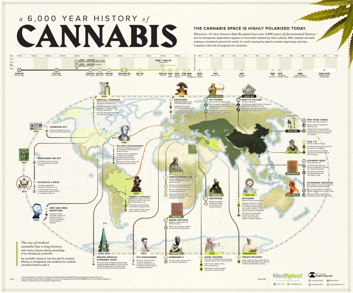 historia del cannabis
