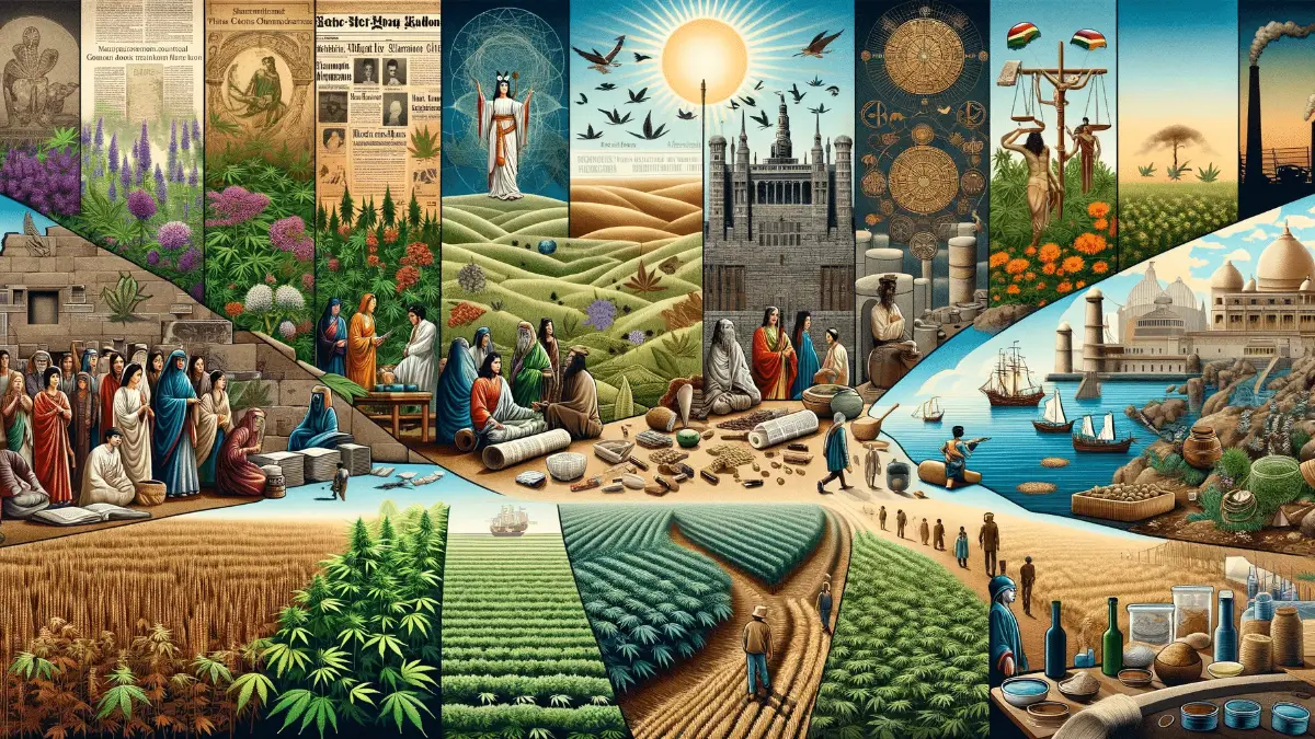 El cáñamo en la antigüedad: historia del cannabis en rituales y medicina
