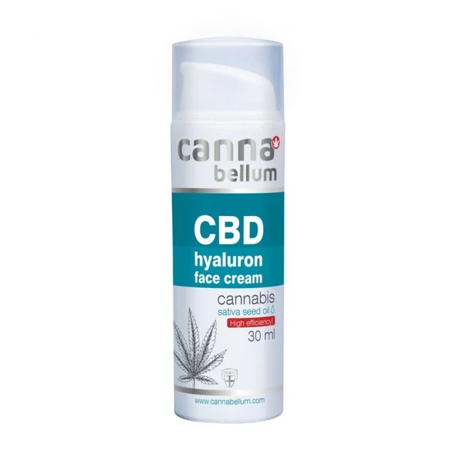 -nimu cbd-cannabellum CBD Hyaluron Face Cream 30 ml Crema Facial CBD con Ácido Hialurónico (30 ml) - Imagen 1