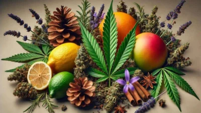 Guía de terpenos en cannabis y CBD