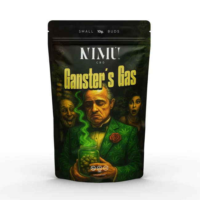 GANSTERS-GAS_bolsa-Flores-CBD Gangster’s Gas - Small Buds - Imagen 1