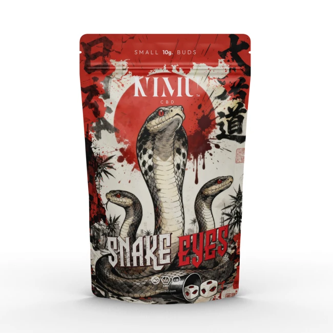 SNAKE-EYES_bolsa-Flores-CBD Snake Eyes - Small Buds - Imagen 1