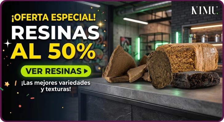 Oferta: resinas Rebajadas al 50%